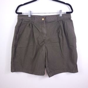 Burberry Britt Khaki Cargo Shorts